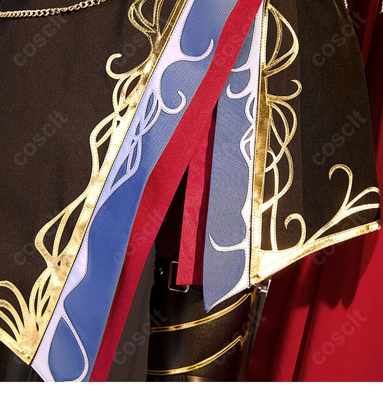 プロセカ シュヴァリエ・ノワール 衣装裾デザイン｜動きに合わせて美しく揺れる造形