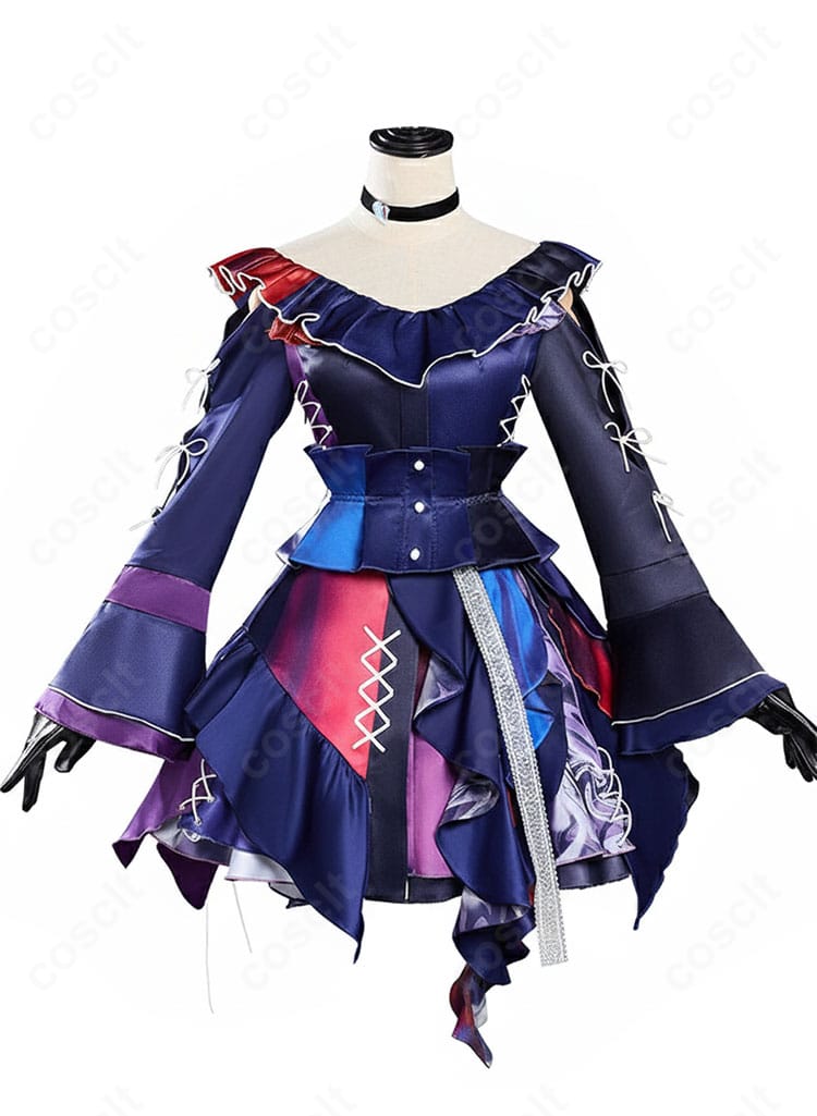 暁山瑞希 knitting colors コスプレ衣装 正面デザイン｜可愛さと中性的な雰囲気を両立した高再現コスプレ