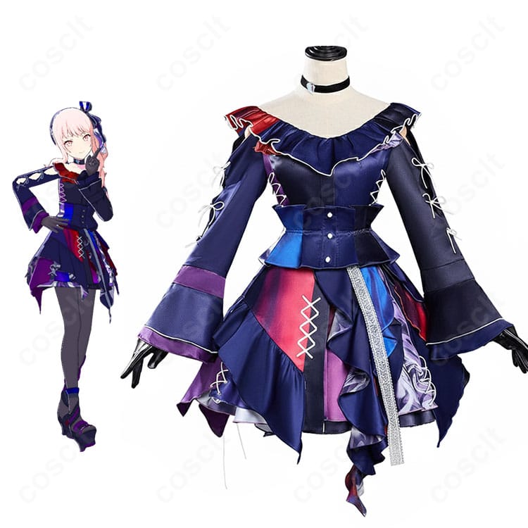 暁山瑞希「knitting colors」コスプレ衣装 全身イメージ｜プロジェクトセカイ・プロセカ公式風デザインで世界観を再現