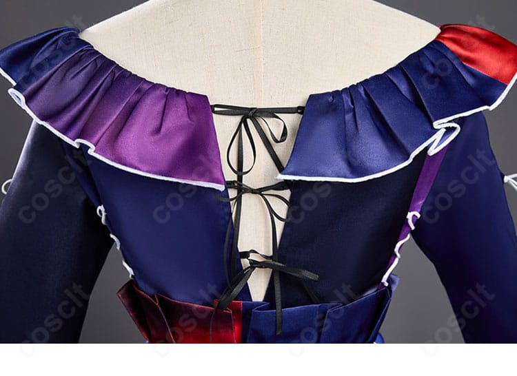 暁山瑞希 knitting colors 背面装飾ディテール｜ライブ衣装らしい立体感と存在感