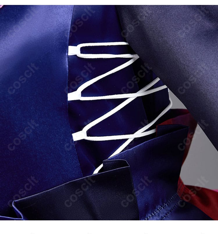 暁山瑞希 コスプレ衣装 腰装飾ディテール｜世界観を引き立てる繊細なデザイン