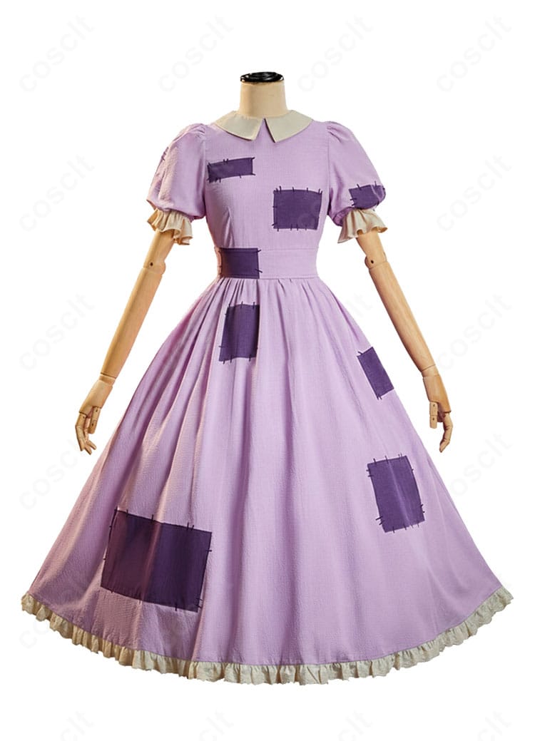 ラガタ コスプレ衣装 正面図｜ワンピース全体のシルエットと配色を確認できる正面デザイン