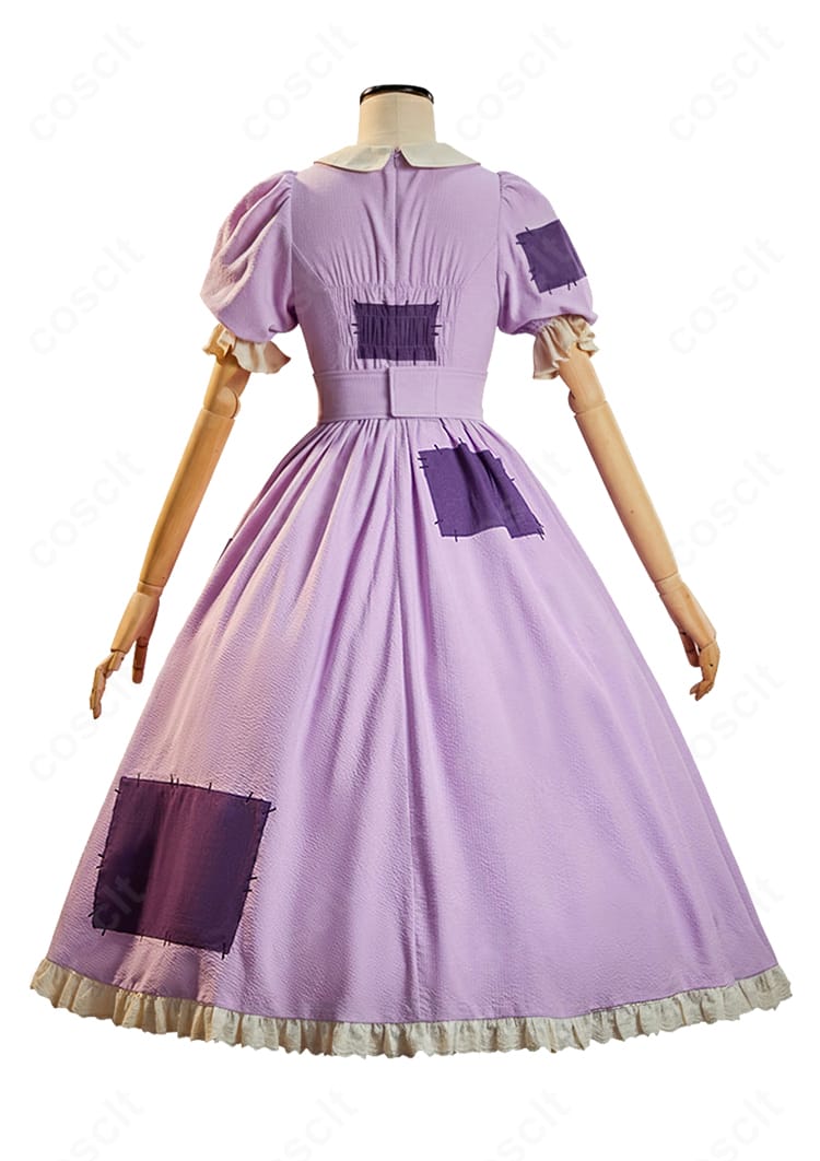 ラガタ コスプレ衣装 背面図｜背中まで丁寧に再現されたラグドール風デザイン