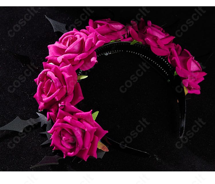 ペルソナ5X ベリー コスプレ用ヘッドアクセサリー細部｜リボン＆装飾パーツの質感