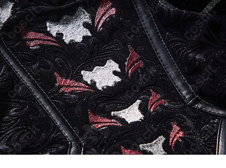 ペルソナ5X 鹿野苺 コスプレ衣装 襟元装飾ディテール｜繊細なデザインを丁寧に再現