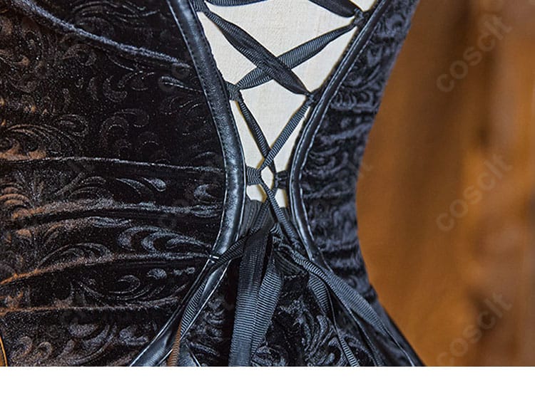 ペルソナ5X ベリー 怪盗服 背面装飾アップ｜ホラー調演出が際立つ細部表現