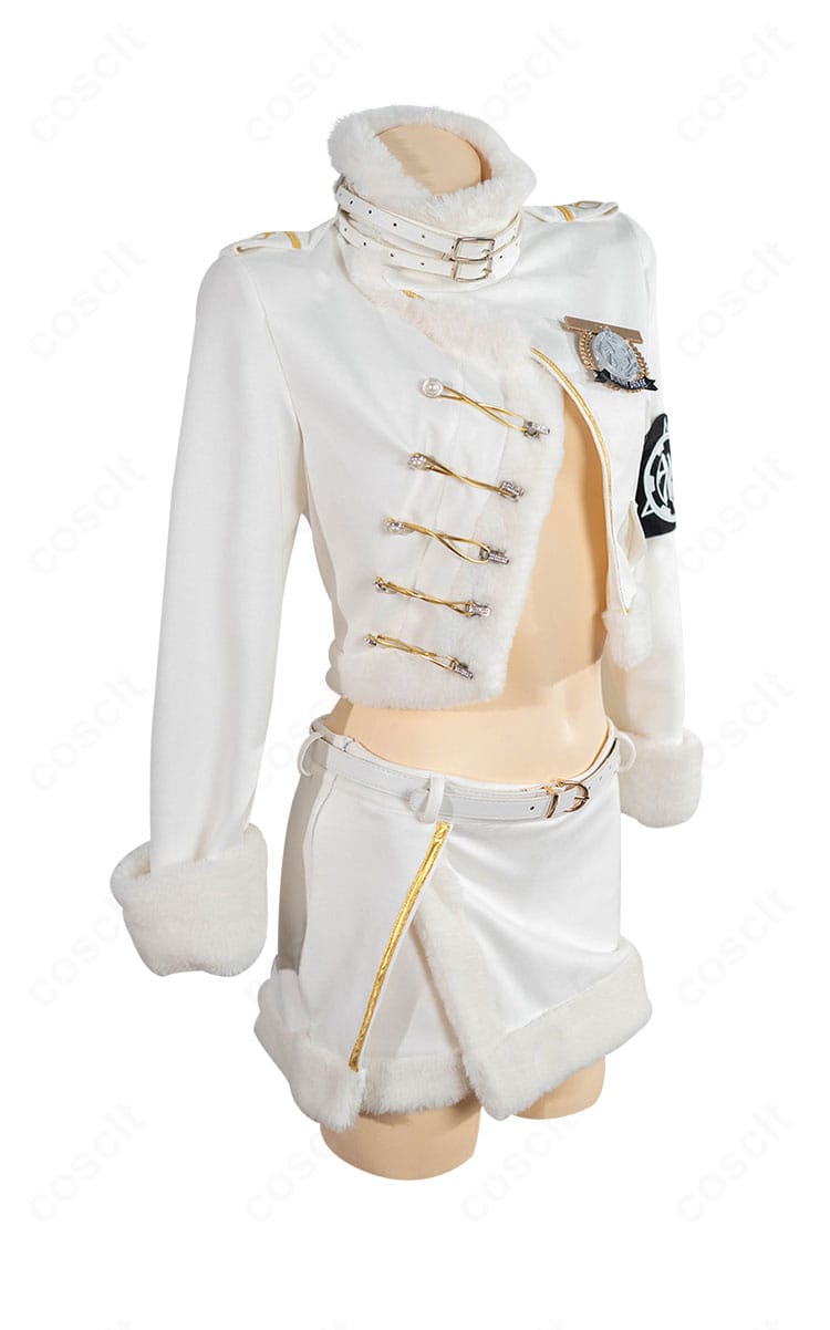 ブラン フォーチュンエクスプレス衣装の側面カット(シルエット確認)