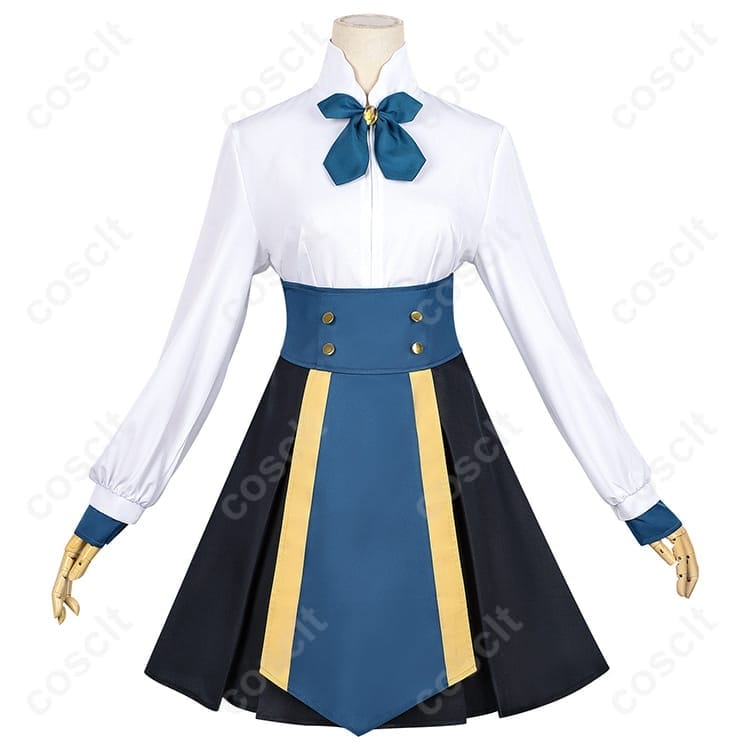 魔術師クノンは見えている ジェニエ・コース 学園制服コスプレ｜高再現・着心地・5点セット - 4枚目の画像