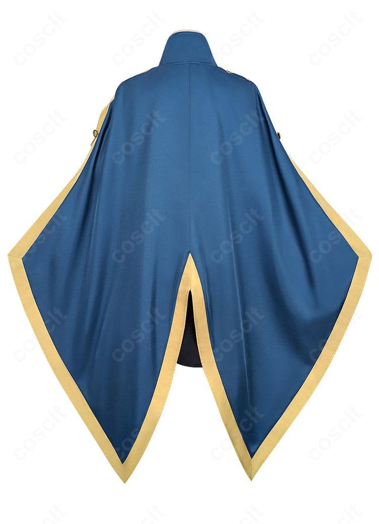 ジェニエ・コース 衣装の背面|マントのシルエットと丈感の確認