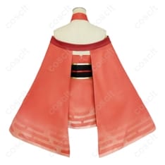 かぐや姫風コスプレ衣装｜薄手で通気性◎ ワンピース＋コルセット＋髪飾りセット - 3枚目の画像（サムネイル）