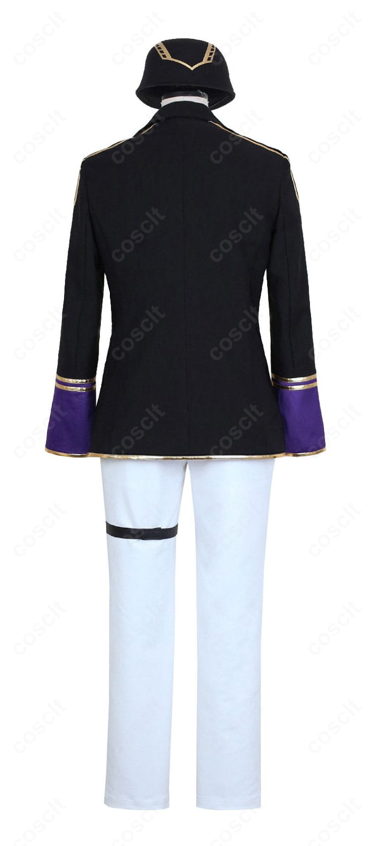 シルバー クラブウェア（馬術部）コスプレ衣装の背面デザイン