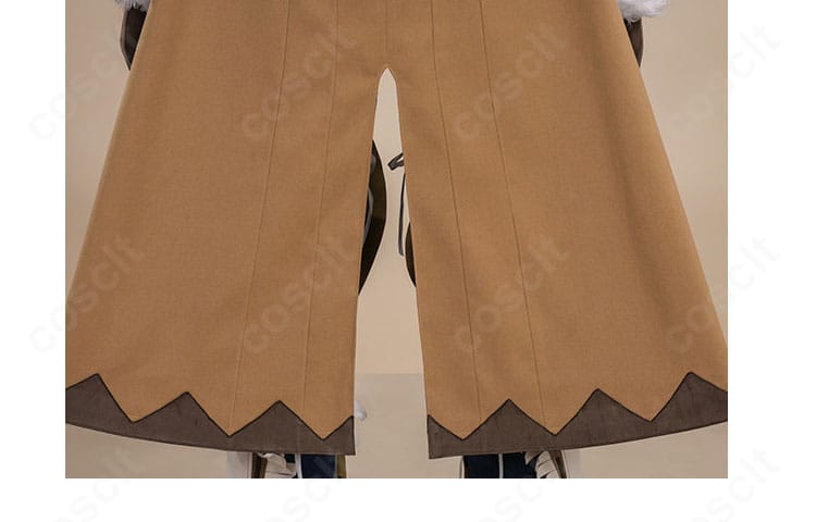 衣裳の裾装飾ディテール。ヘムラインの形状とコントラストがわかる近接カット。