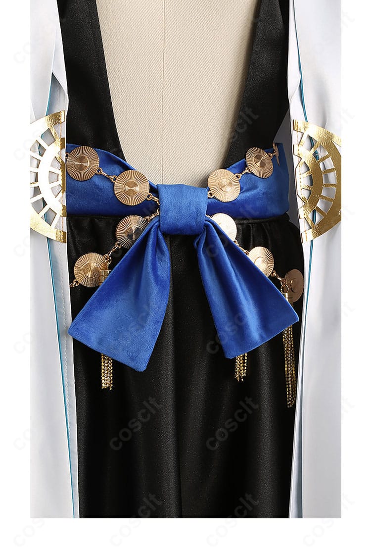 キャプテン・ネモ 第3段階 コスプレ衣装の腰飾り（腰封）ディテール。装飾の形状と固定感を確認できます。