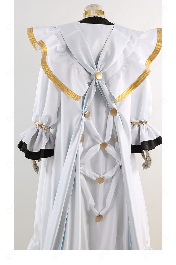 キャプテン・ネモ 第3段階 コスプレ衣装の背面ディテール。背面の装飾配置とコートラインを確認。