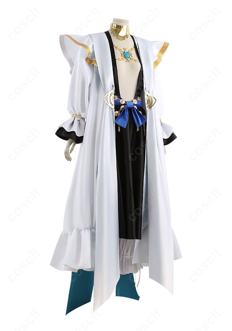 キャプテン・ネモ 第3段階 コスプレ衣装の右側面。コートのハリ感と裾のラインを強調したサイドビュー。