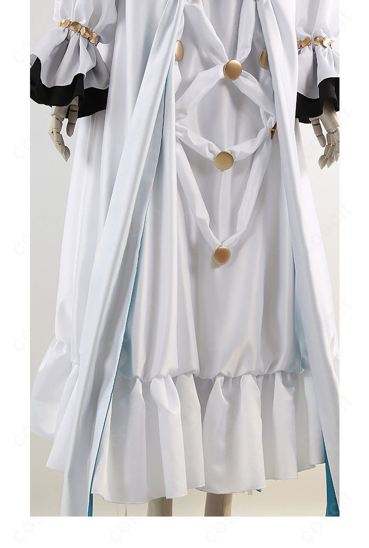 キャプテン・ネモ 第3段階 コスプレ衣装の裾装飾ディテール。ヨーロピアンな意匠が映える縁取り。