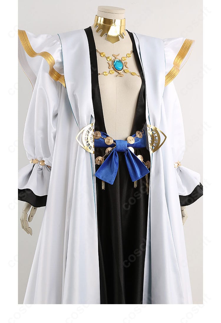 キャプテン・ネモ 第3段階 コスプレ衣装の前立て装飾ディテール。縁取りや装飾の質感をアップで表示。