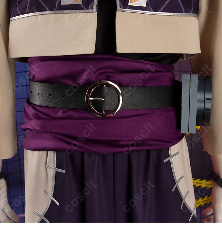 ガチアクタ ジャバー・ウォンガー 衣装 腰ベルト装飾のディテール