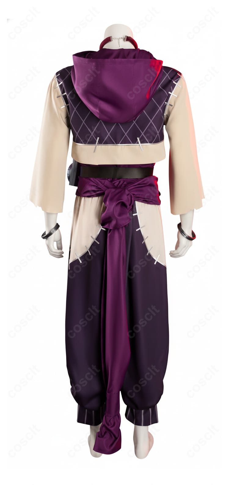 ガチアクタ ジャバー・ウォンガー コスプレ衣装 背面全体のディスプレイ