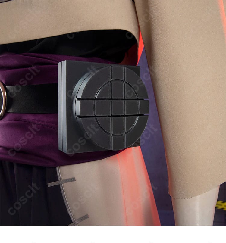 ガチアクタ ジャバー・ウォンガー 衣装 腰回り飾りのディテール