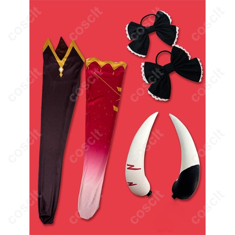 ホロライブ 百鬼あやめ アイドル衣装｜通気性◎で快適、再現度とセット充実で撮影映え - 5枚目の画像