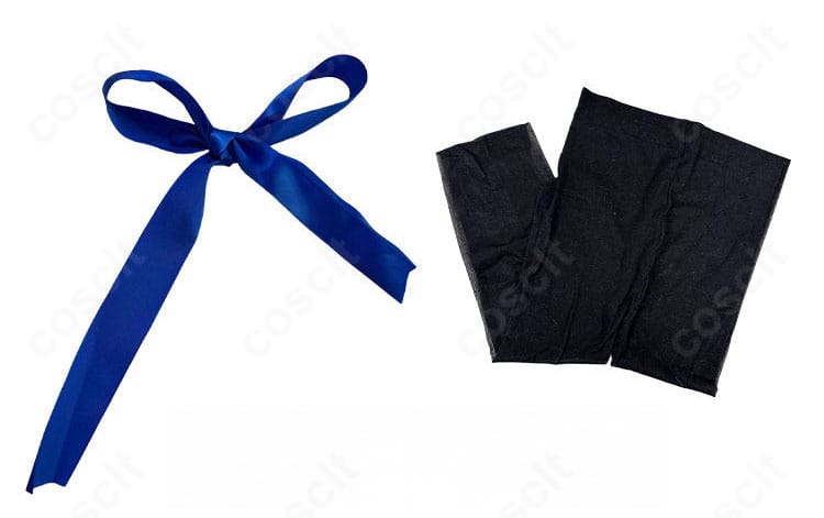 靴下や付属パーツの質感・仕上げを見せるアクセサリー詳細画像。