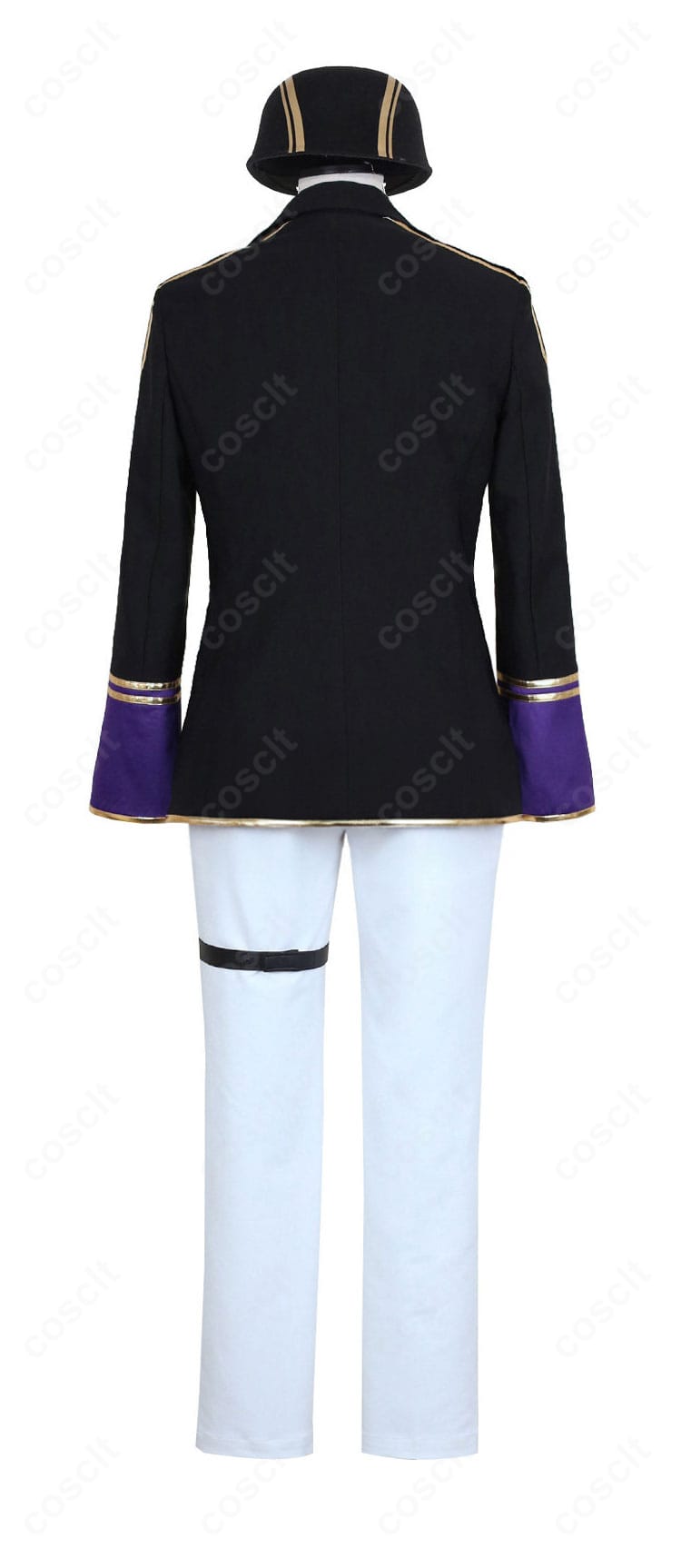 リドル・ローズハート クラブ・ウェアの背面ディテールと丈感