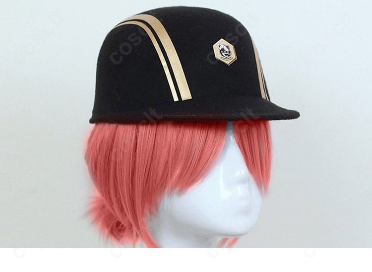 付属帽子の側面フォルムとつばのカーブ