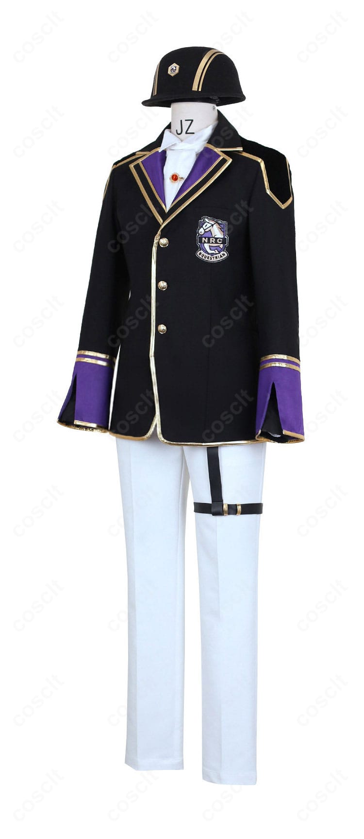 リドル・ローズハート クラブ・ウェアの側面シルエットとラインの見え方