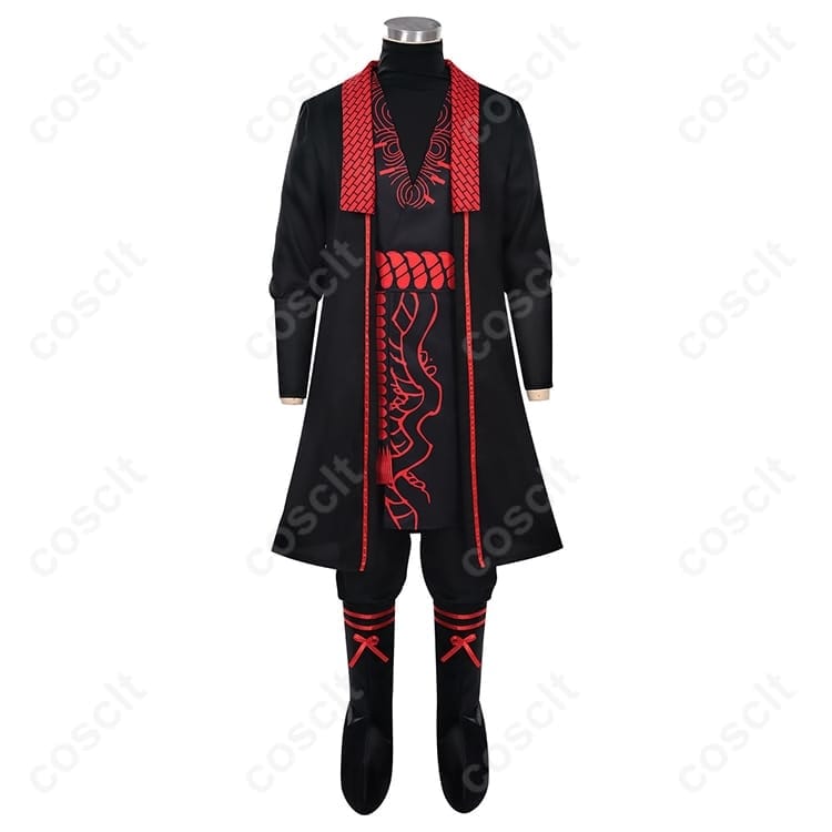 リンバス・カンパニー ジア・チォウ衣装 高再現のダークミリタリー｜ハリ素材で撮影映え - 4枚目の画像