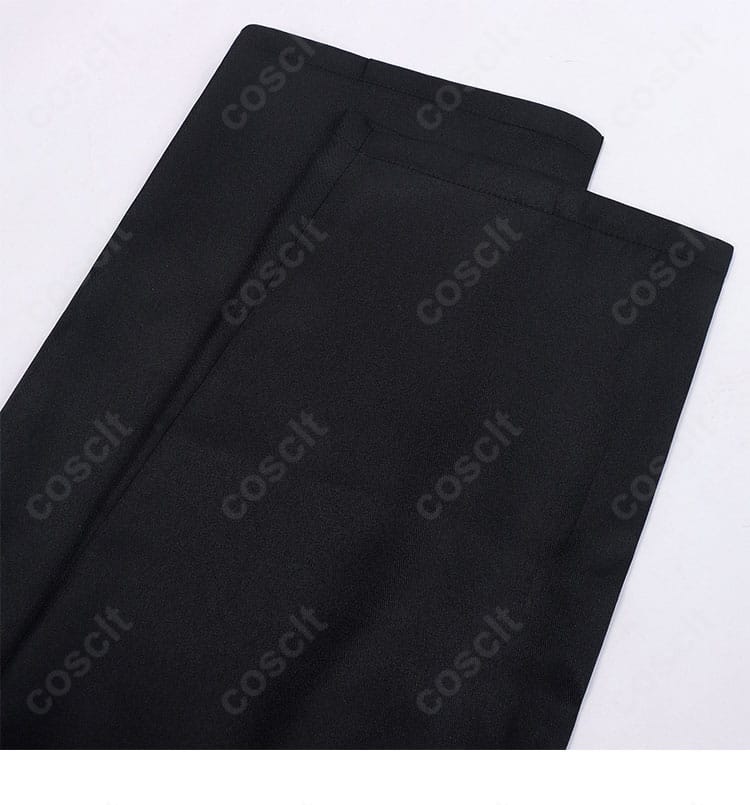 パンツ裾・脚部装飾ディテール（ラインとシルエット）