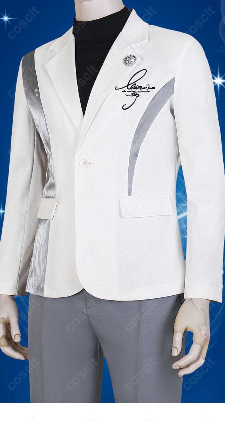 前立て(門襟)装飾ディテールの近接画像。縫製と意匠の質感が分かる拡大ショット