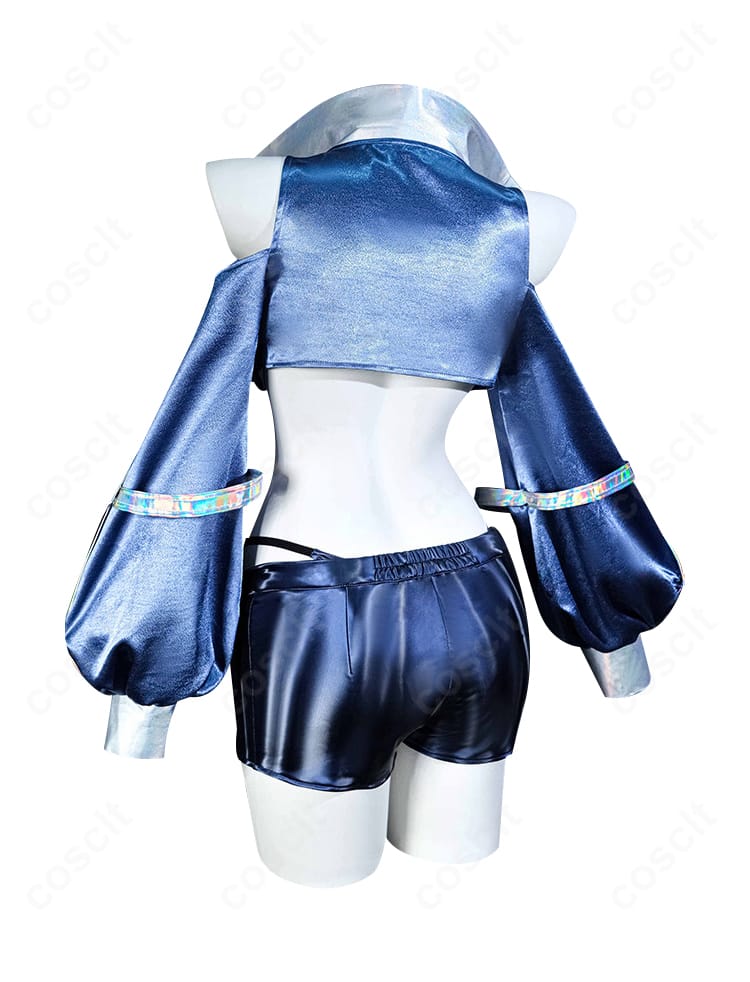 ニュージャージー ブラック・プレリュード衣装の背面ディテール