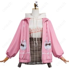 プロセカ 鳳えむ/草薙寧々 おさんぽうさちゃんコーデ 高再現で可愛い上品な着こなし - 1枚目の画像（サムネイル）