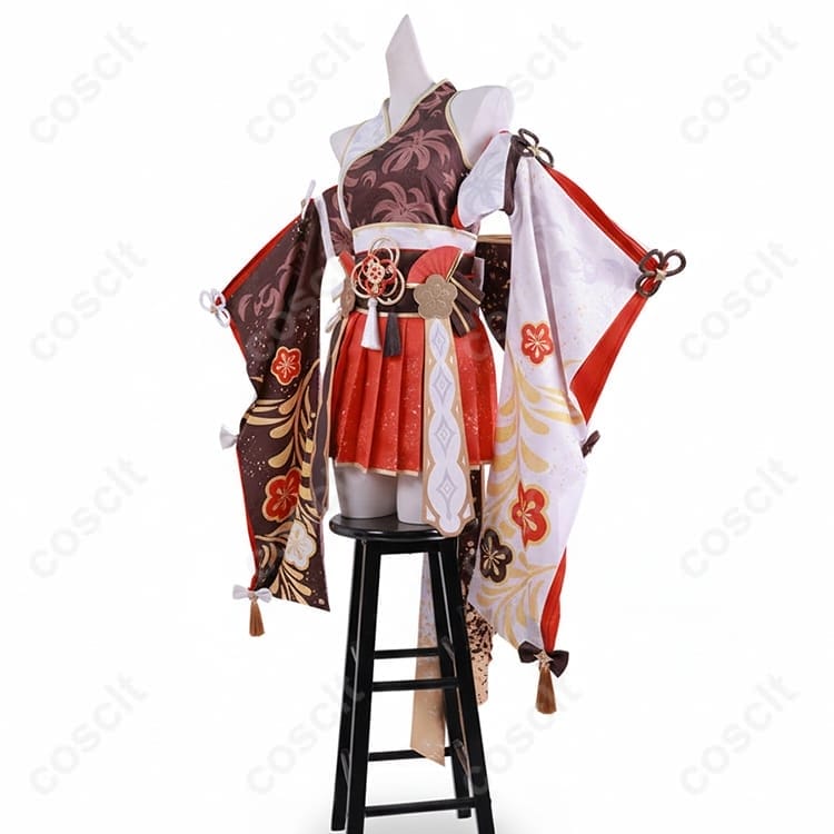 百鬼あやめ 7周年記念 天女繚華・花吹雪 高再現コス｜和風で華やか、撮影映えするセット - 3枚目の画像
