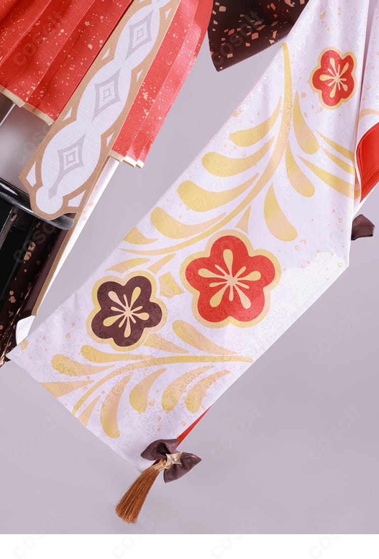 百鬼あやめ衣装 袖パーツの装飾とカフの作り込み