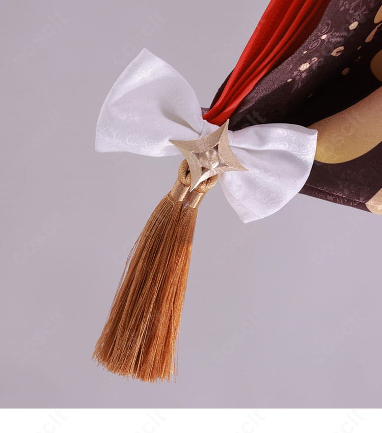 百鬼あやめ衣装 背部蝶結びのリボン装飾ディテール