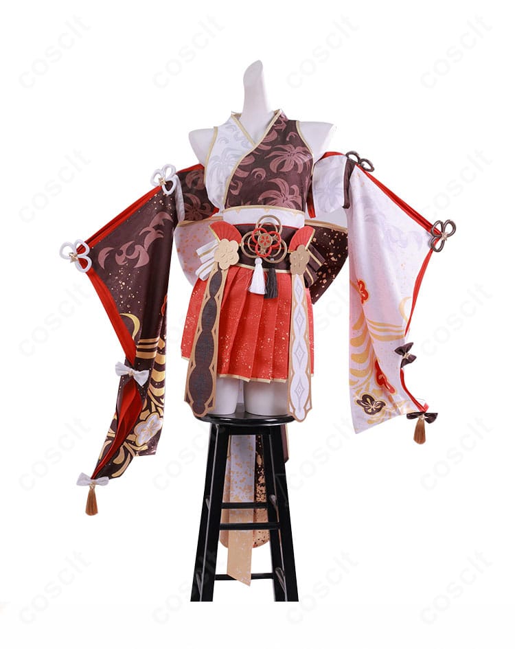 百鬼あやめ 7周年記念衣装 トップスとスカートの正面全体