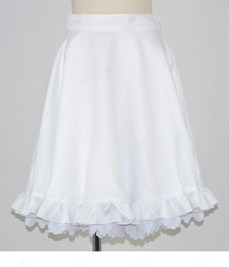 松浦果南衣装のスカート装飾とフレアの質感ディテール