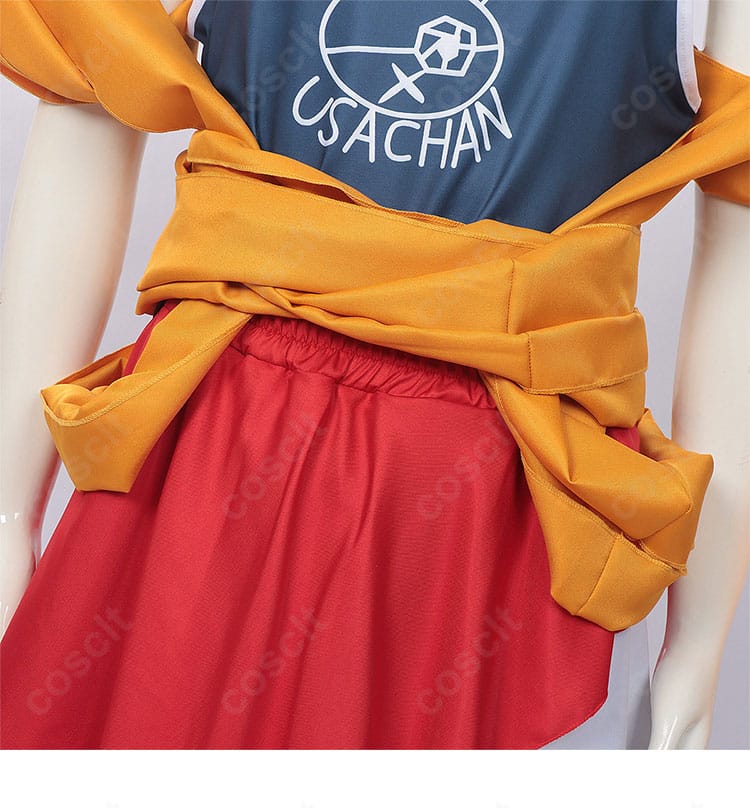 腰位置の装飾パーツ詳細。動きに合わせて揺れる意匠で、釈迦の雰囲気を強調するディテール写真