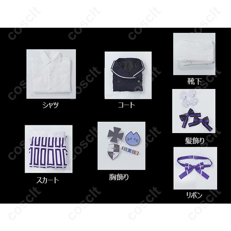 HK416 緋染め薄桜 コスプレ衣装｜高再現の学園風セットで快適な着用感と撮影映えを両立 - 6枚目の画像
