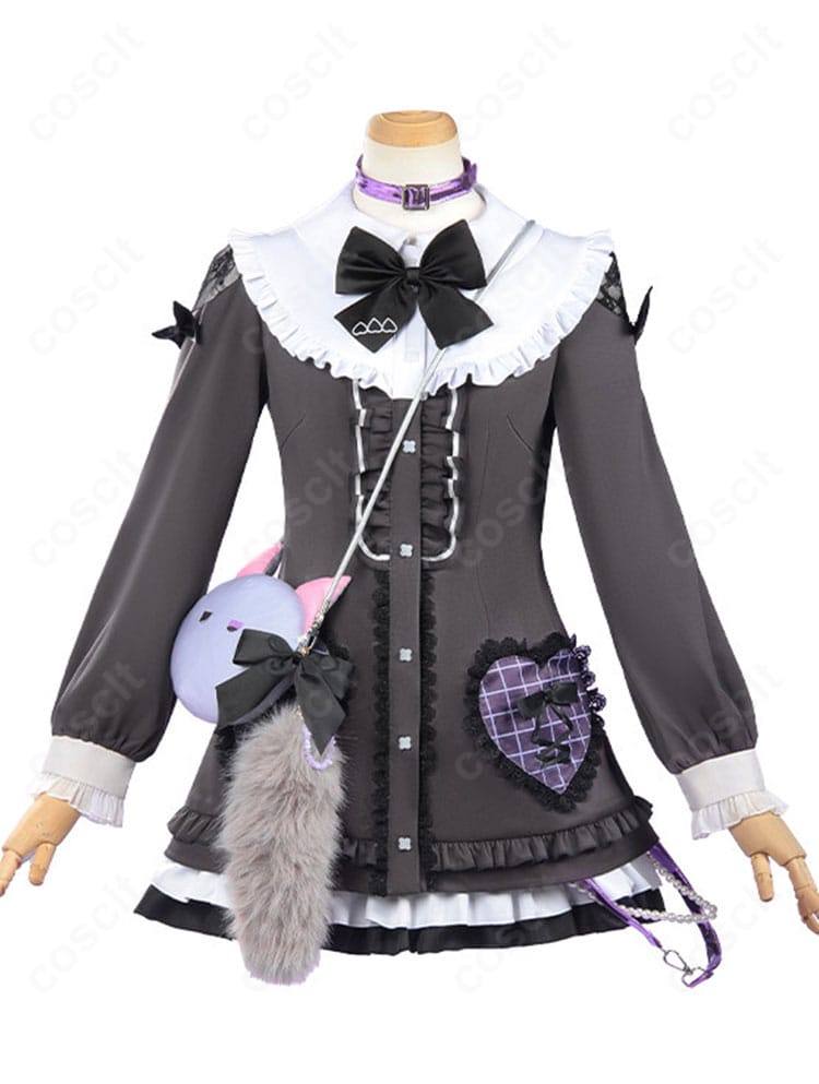 東雲絵名 キャットラビング衣装のワンピース正面ディスプレイ