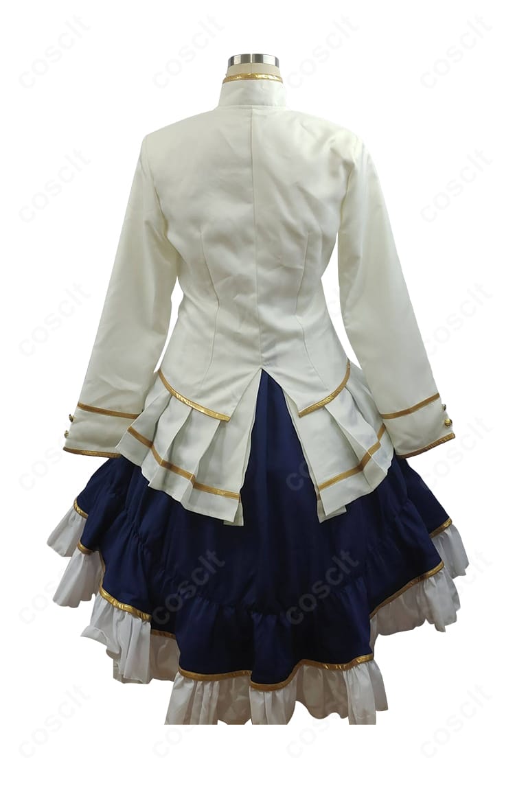 キングヘイロー 勝負服の背面細部。ステッチと生地質感を確認できるディテール写真