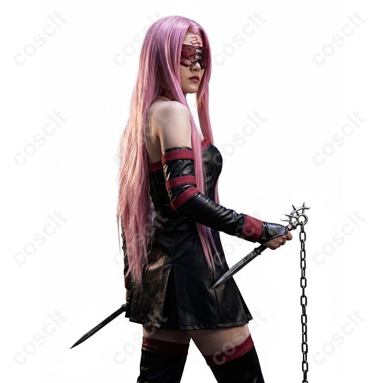 FGO メドゥーサ（ライダー）第一再臨 コスプレ衣装｜艶感PUと美シルエットで高再現＆快適 - 5枚目の画像