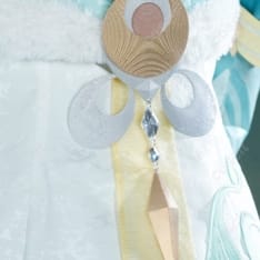 原神 茲白（白馬仙人）衣装一式 高再現で撮影映え、快適な着用感 - 3枚目の画像（サムネイル）