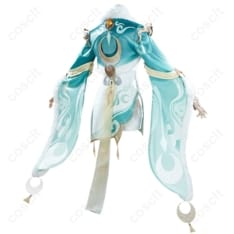 原神 茲白（白馬仙人）衣装一式 高再現で撮影映え、快適な着用感 - 2枚目の画像（サムネイル）