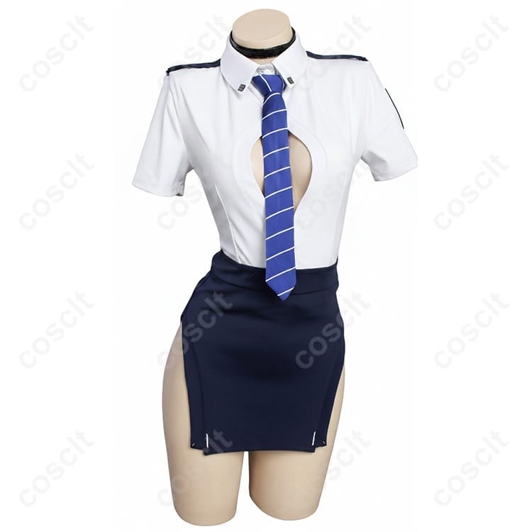 NIKKE D キラーワイフ／シークレットポリス風 高再現コスプレ衣装一式 - 5枚目の画像