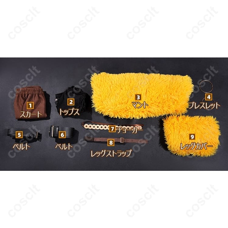 ONE PIECE ナミ エルバフ編コスプレ衣装。軽やかで動きやすく高再現、イベント・撮影に最適 - 6枚目の画像