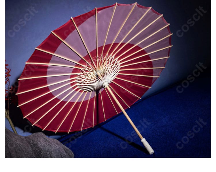 別売りの傘アクセサリーのディテール写真（骨組みと柄）