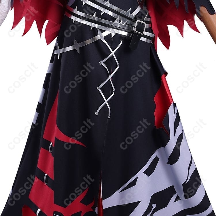 魔法少女ノ魔女裁判 紫藤アリサ衣装 高発色サテン×PUの豪華セットで撮影映え - 5枚目の画像